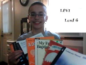 Aug-2017 Levi advances to Level 6 !!